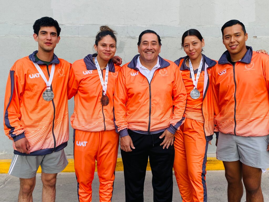 Con plata y bronce cierra Taekwondo de la UAT en Universiada Nacional