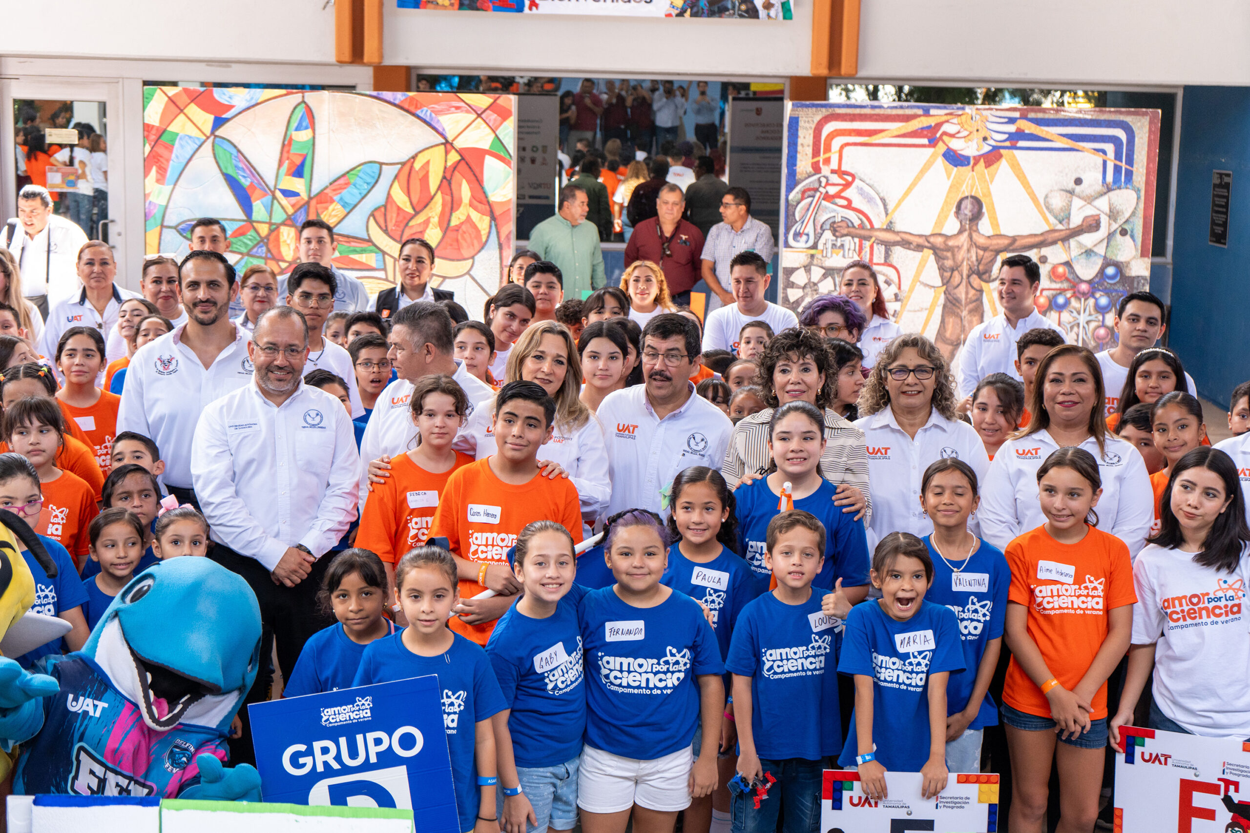 Celebra la UAT en el Campus Victoria el campamento infantil Amor por la Ciencia 2024