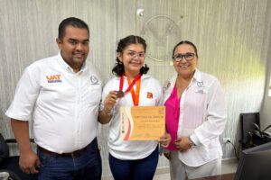 Destaca estudiante de la UAT en Olimpiada Nacional de Matemáticas